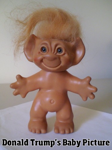 Donald Trump's baby picture.