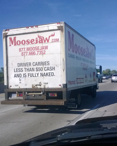 Don't mess with this truck driver, it's not worth it.