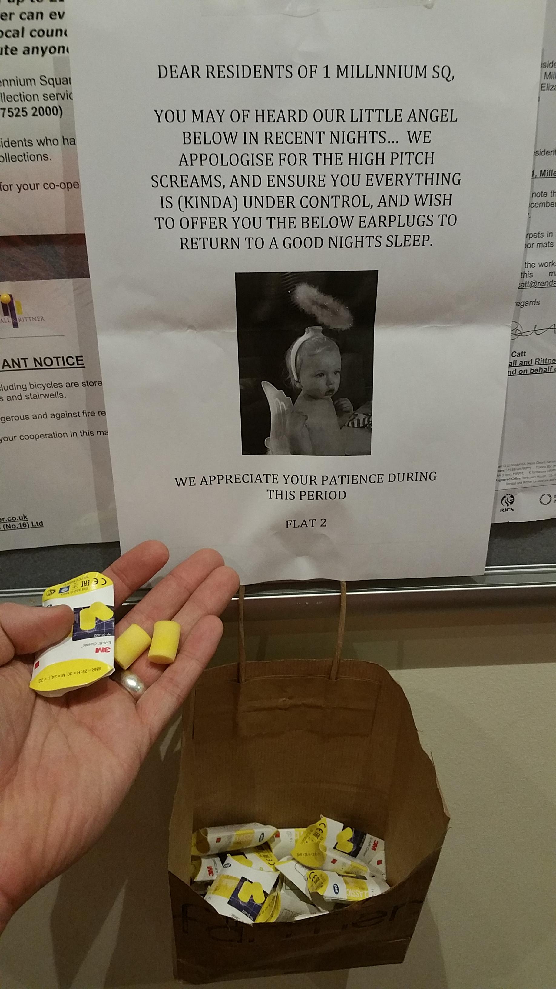 Extremely kind and considerate neighbors.