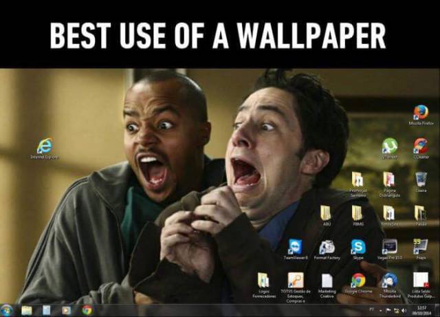 Extremely scary wallpaper for your computer.