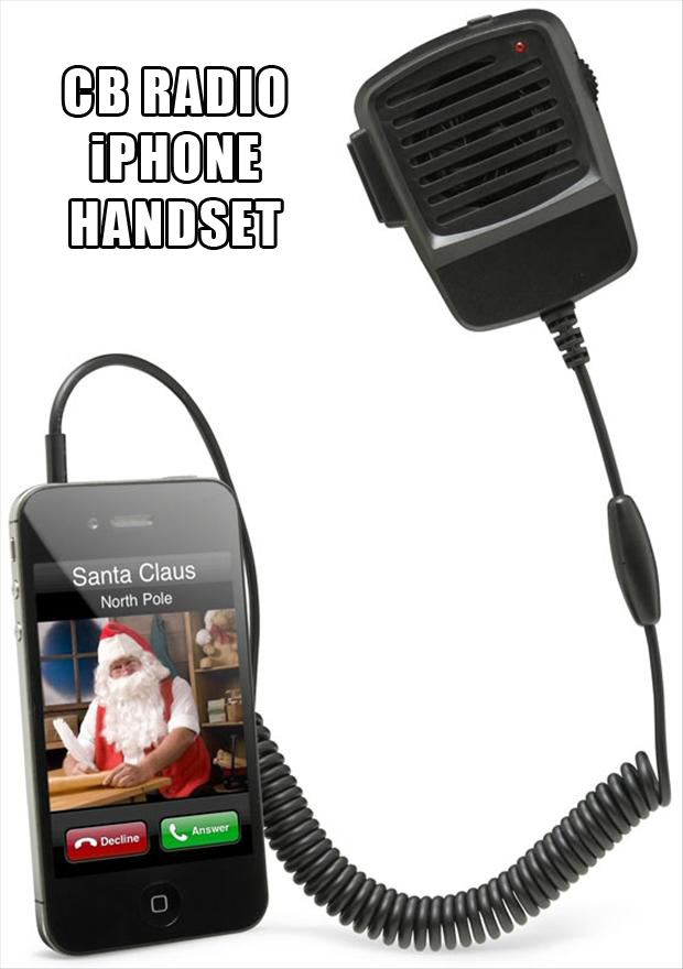 For those who are upset the cell phone killed the CB radio you can now compromise and have the best of both worlds.