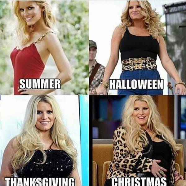 Gaining weight during the holidays is inevitable.