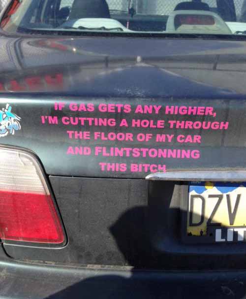 Gas prices got you down?