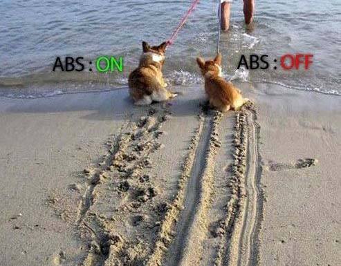 Good Example Of What ABS Is And How It Affects Your Braking Ability.