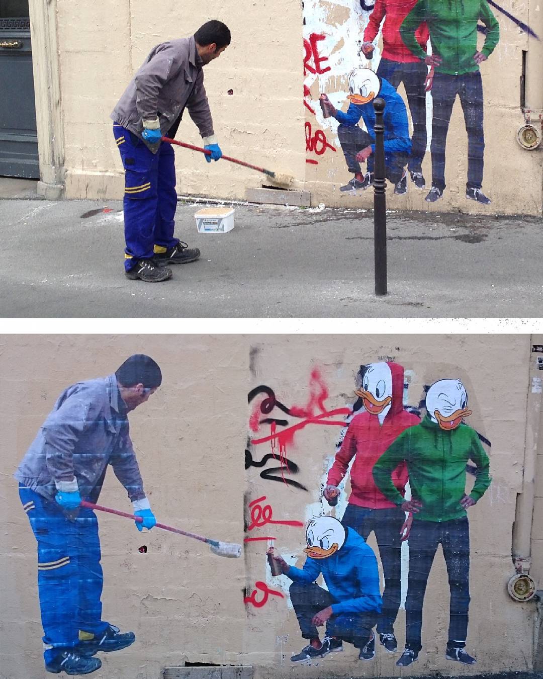 Your move graffiti removal guy.