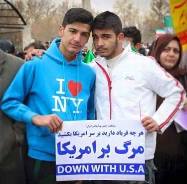 He doesn't like USA but he loves New York. You can't fix stupid.