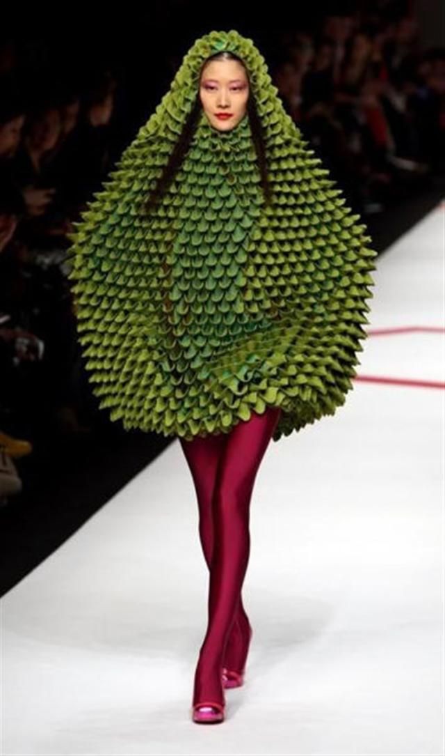 High fashion? Maybe if you want to look like a blowfish