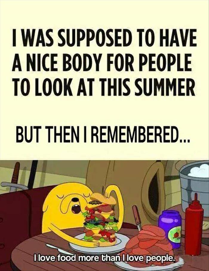 Hot body for everyone to look at this summer has been cancelled.