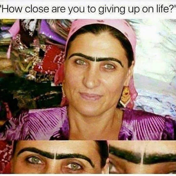 How close are you to giving up on life?