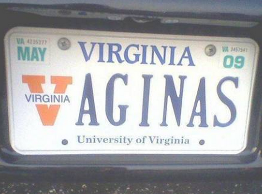 How did the Virginia DMV let this one slide by?