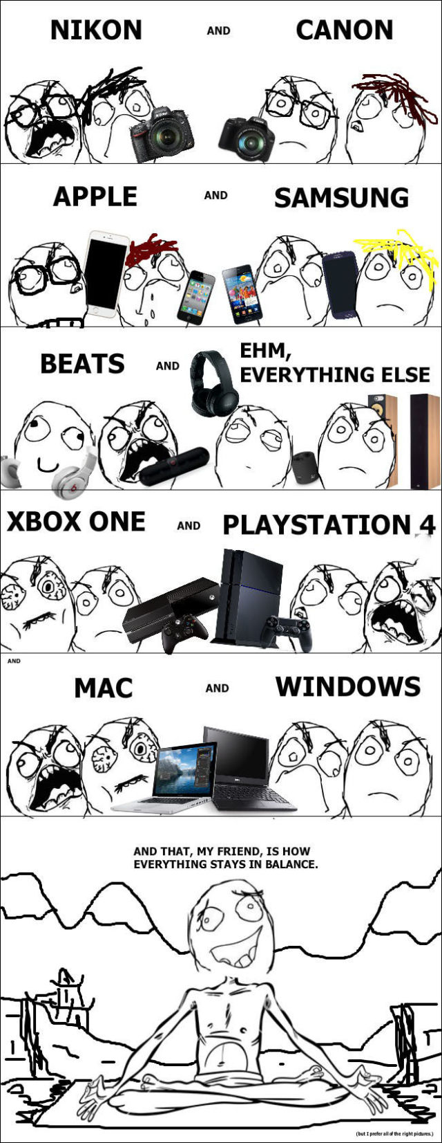 How society stays balanced.