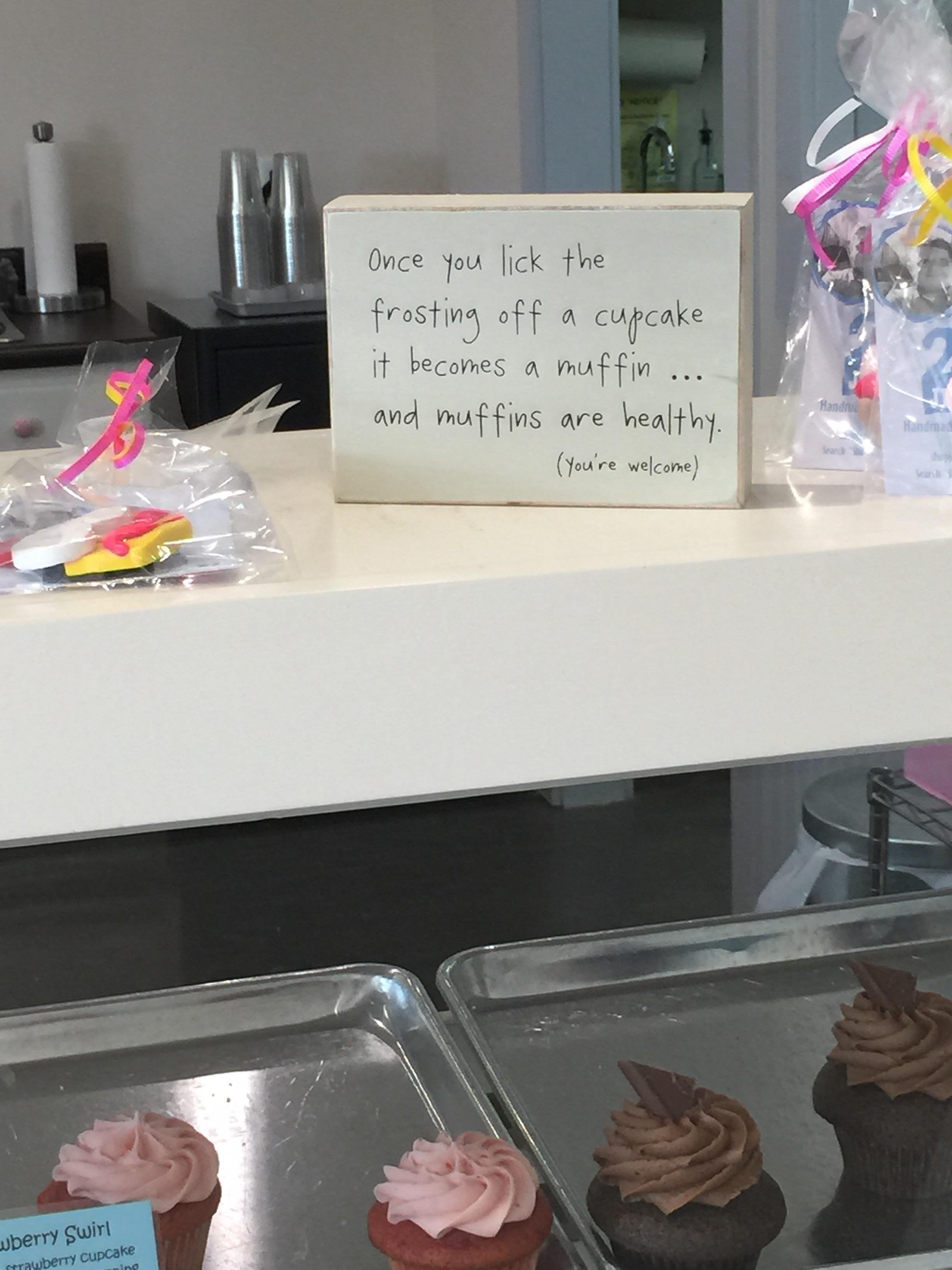 How to turn fattening cupcakes into healthy treats.