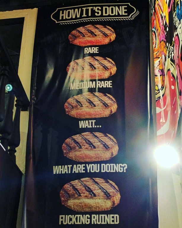 How would you like your steak cooked?