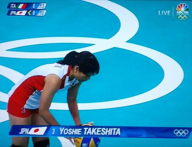 I Hope There Is A Restroom Close By For This Olympian.