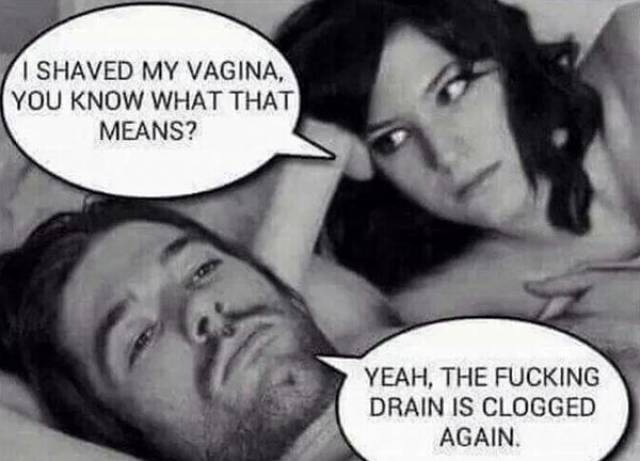I shaved my vagina.