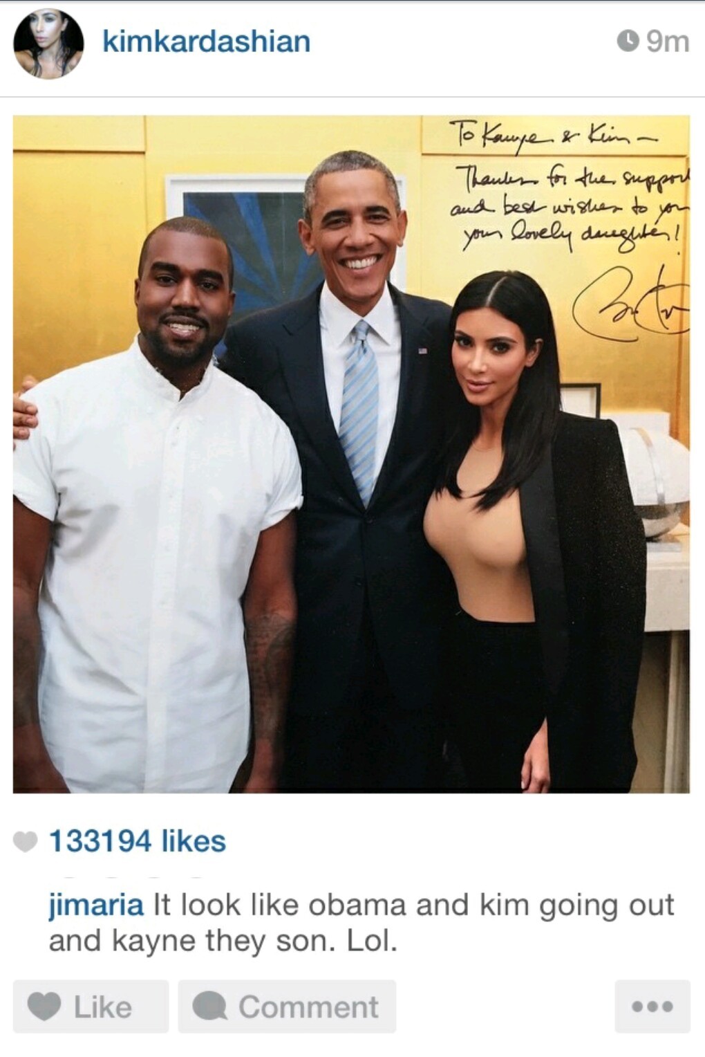 If Barack Obama had a son he would look just like Kanye.