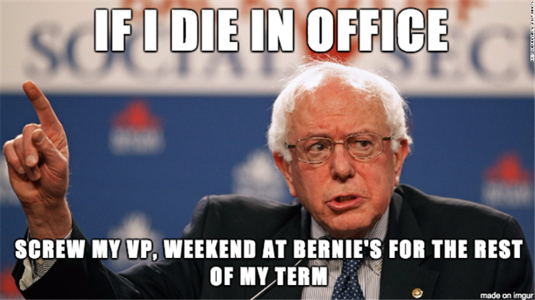 If Bernie Sanders becomes President of the United States but dies in office...