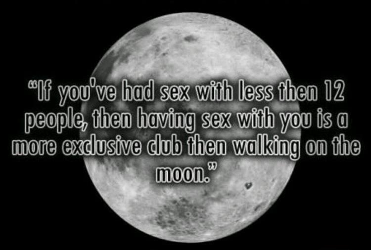 If you've had sex with less than 12 people.