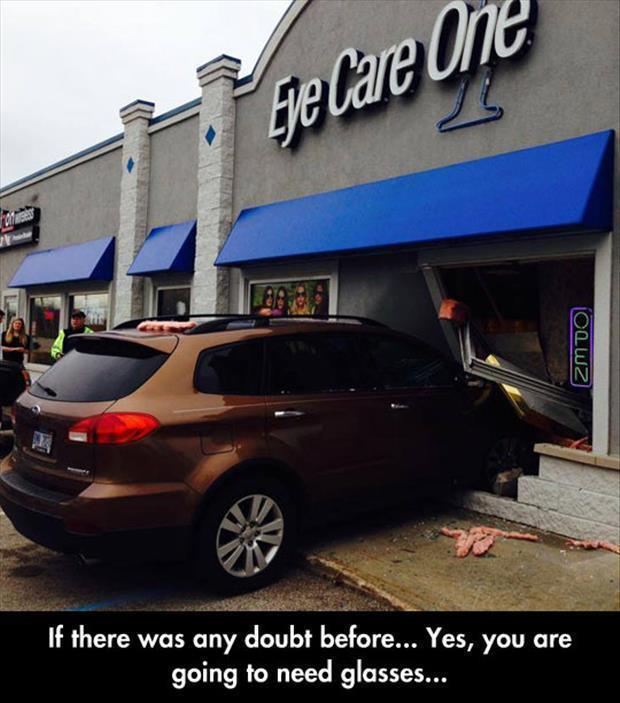 It has been confirmed that you do need glasses.