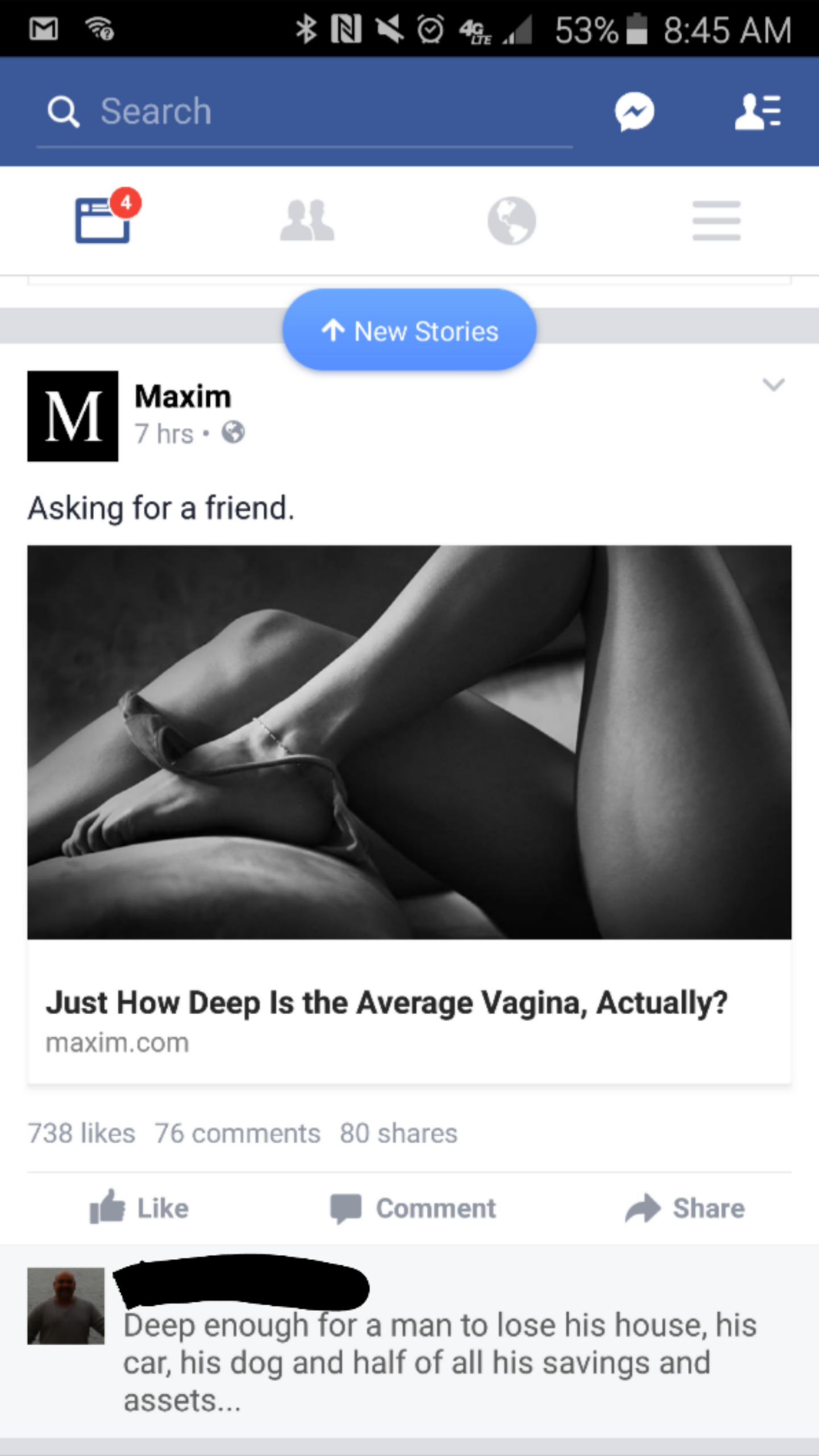 Just how deep is the average vagina?