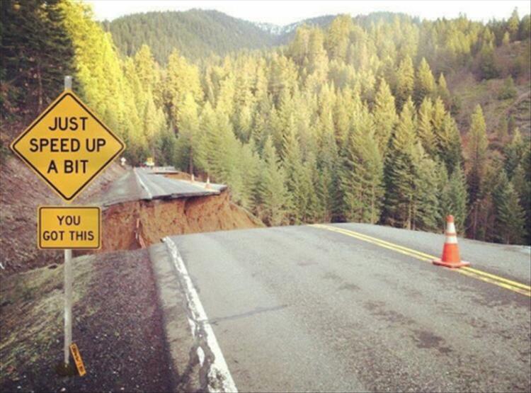 Just speed up a bit. You got this.