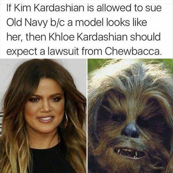 Khloe Kardashian vs. Chewbacca