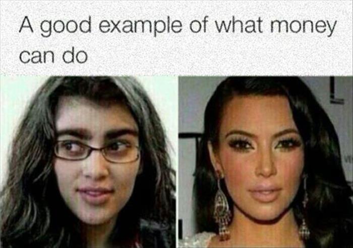 Kim Kardashian is proof that rich parents and a 