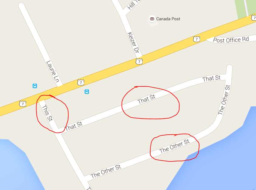 Trying to find my way around This, That and The Other.