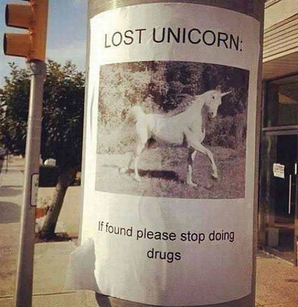 Lost unicorn.