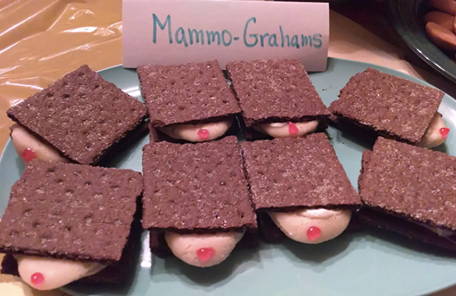 Mammo Grahams Not Only Taste Great But They Also Help To Spread Breast Cancer Awareness.