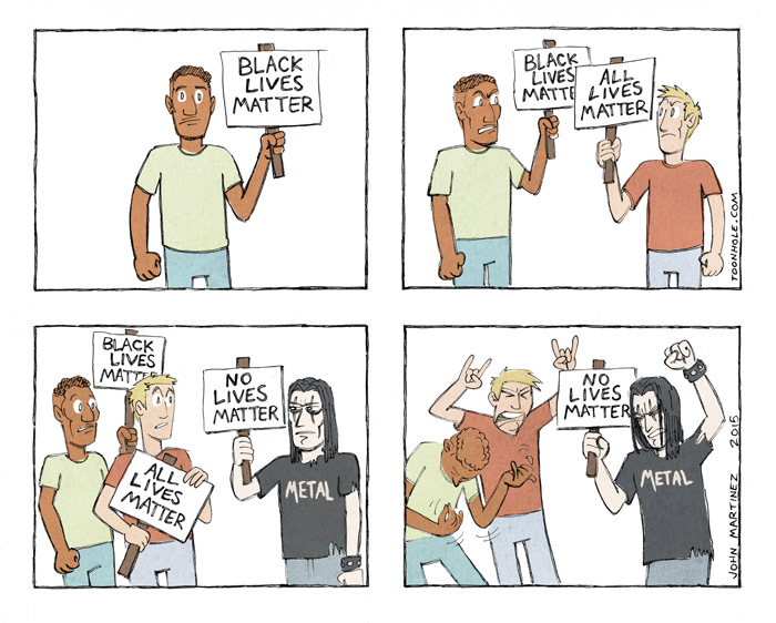 Metal brings people together.