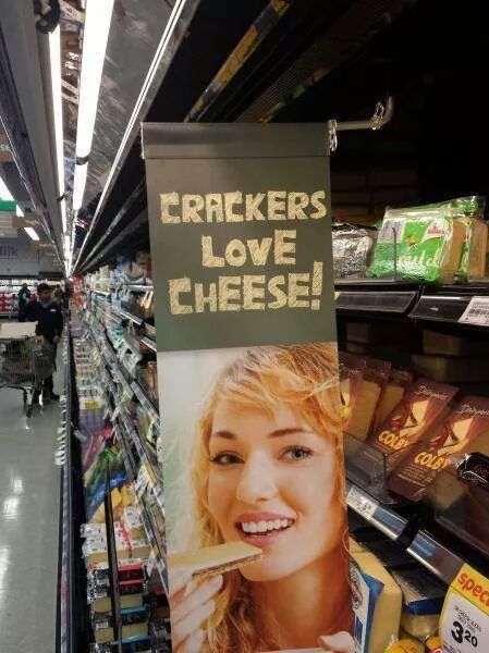 More supermarket racism. Where is the media? Where is the outrage?