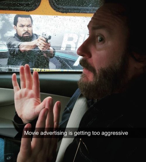 Movie advertising is getting too aggressive.