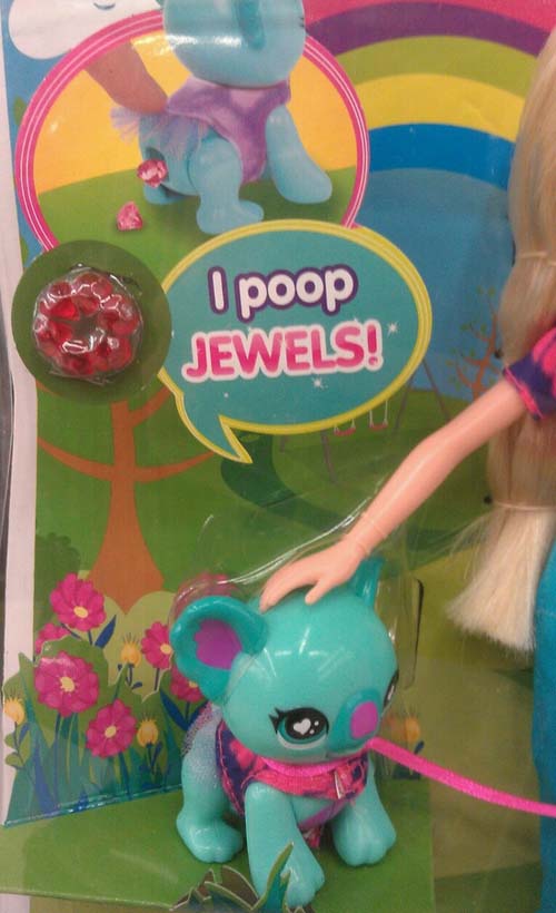 New Kids Toy Actually Poops Jewels. Yes It Poops Jewels. Who Thinks Of This Stuff?