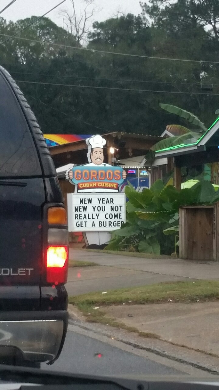 New year, new you. Not really.