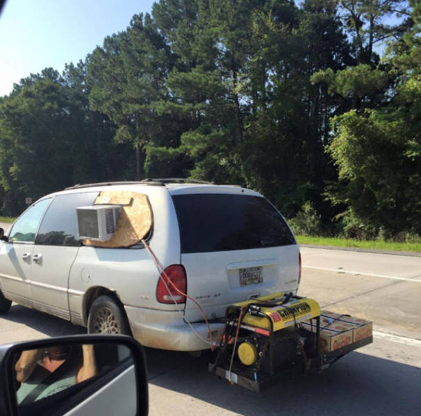 No air conditioning in your car? No problem.