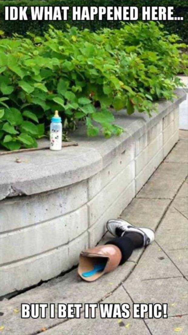 Not sure what happened here but it might make for a great episode of Unsolved Mysteries.