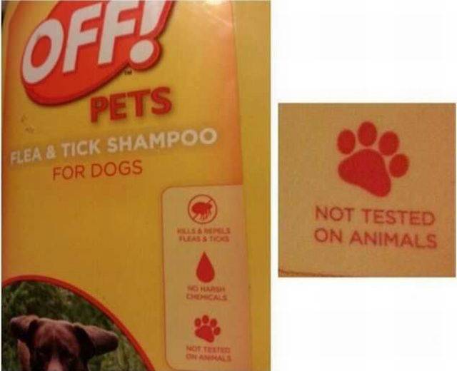 Not tested on animals.