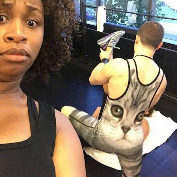 Personal trainer really loves the pussy.