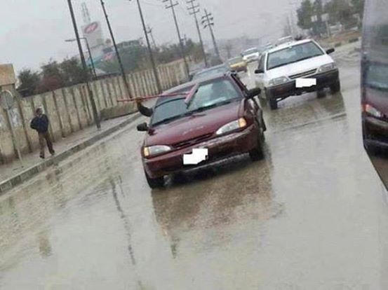 'Po mans windshield wipers