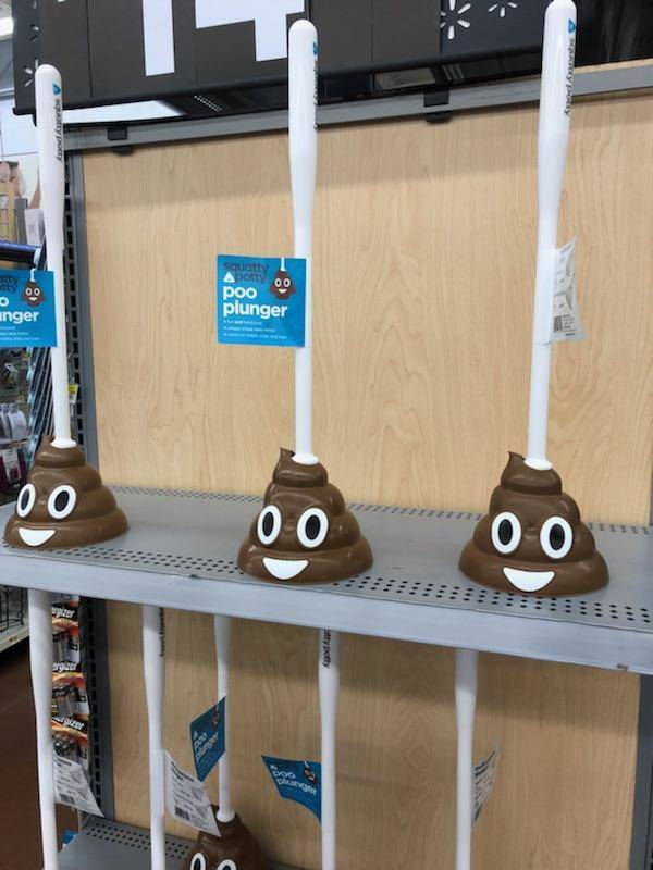 Poo plunger.