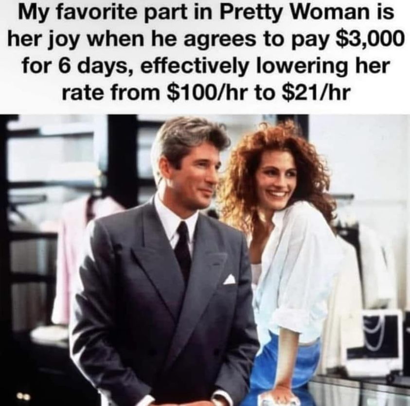 Pretty Woman got screwed.