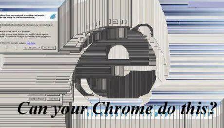Proof that Internet Explorer is better than Google Chrome.