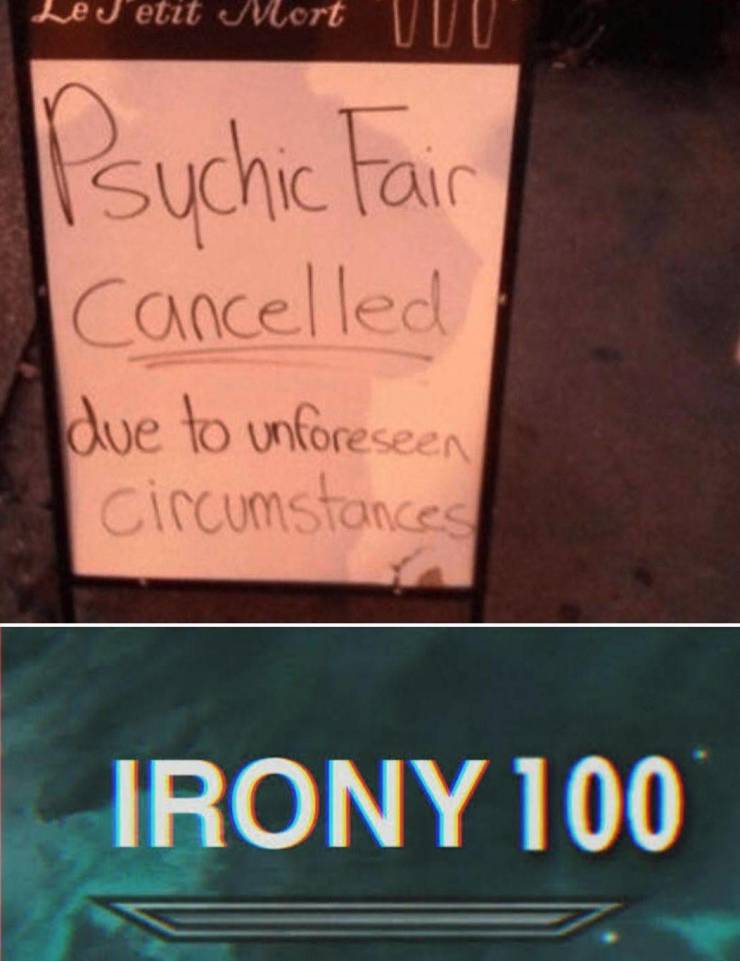 Psychic fair cancelled.