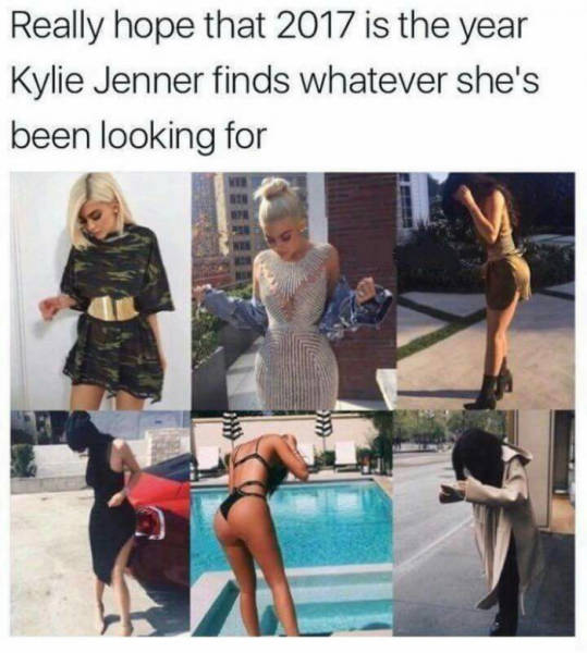 Really hope Kylie Jenner finds whatever she's been looking for.