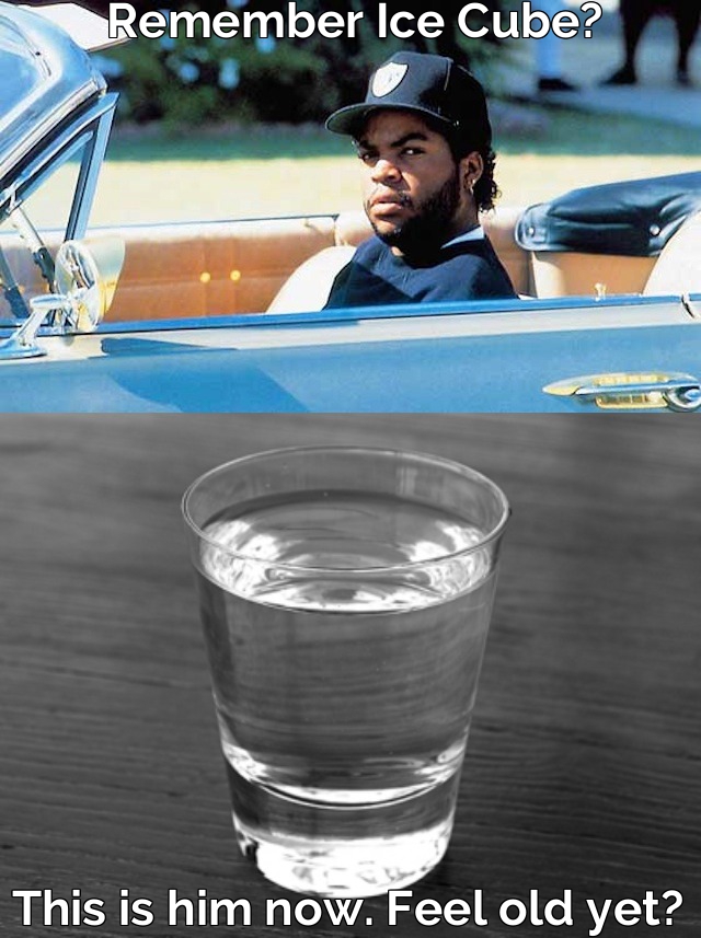 Remember Ice Cube? This is him now.