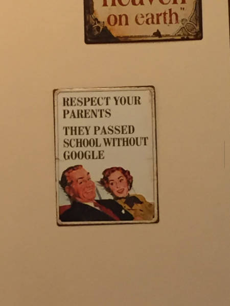 Respect your parents.