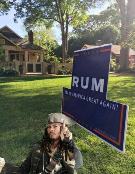 Rum: Make America great again.
