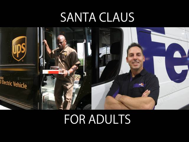 Santa Claus for adults.