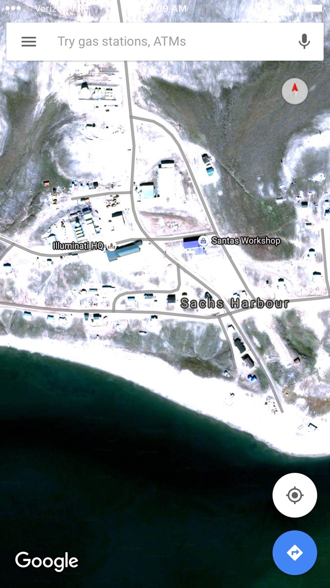 Santa Claus might be a secret Illuminati shill.